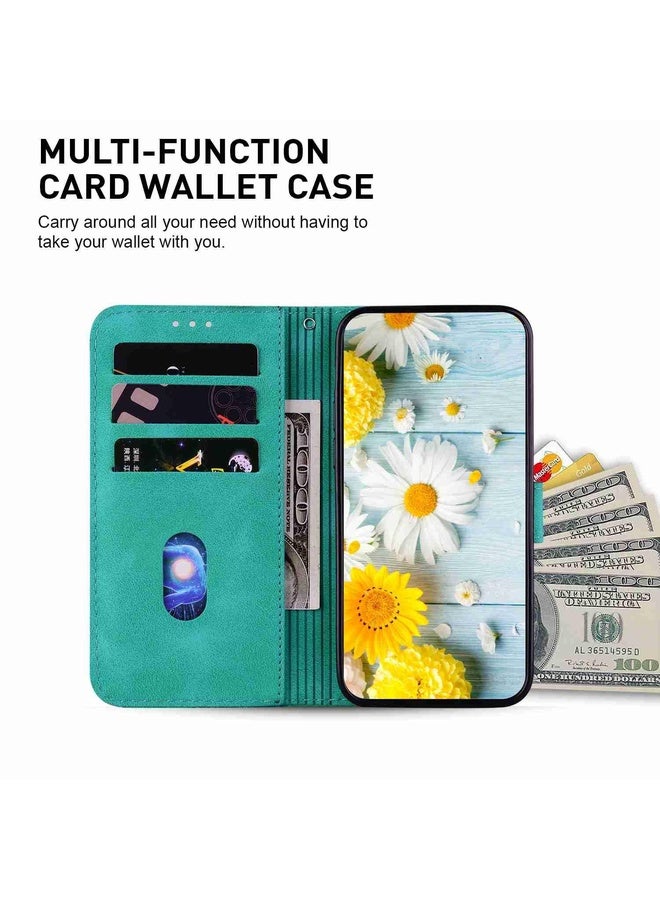 HuHa For Tecno Pova Neo 3 Lily Embossed Leather Phone Case(Green)  - Image 4