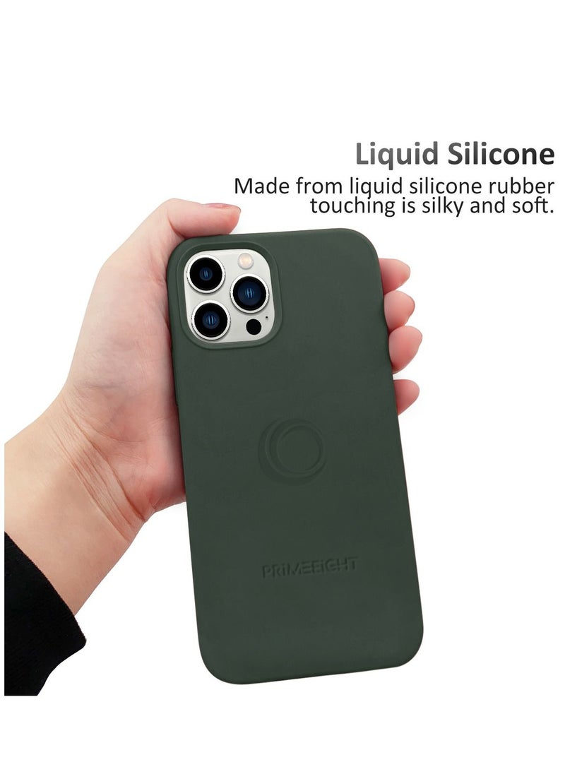 PRIMEEIGHT iPhone 14 Pro Max Case 6.7 inch Shockproof Curved Edges apple iphone 14 pro max case Anti Scratch protective case GREEN  - Image 5