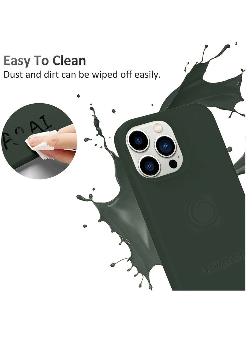 PRIMEEIGHT iPhone 14 Pro Max Case 6.7 inch Shockproof Curved Edges apple iphone 14 pro max case Anti Scratch protective case GREEN  - Image 3
