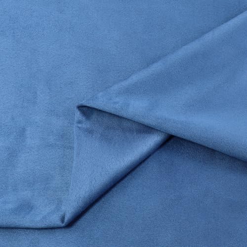4Bang Upholstery Suede Fabric Soft & Smooth Suede Cloth Double-Sided Suede Material Furniture and Car Upholstery for Sofa,Chairs,Pillows,Vehicle Door Panel, Roof (36inchx60inch, Dark Blue) - Image 5