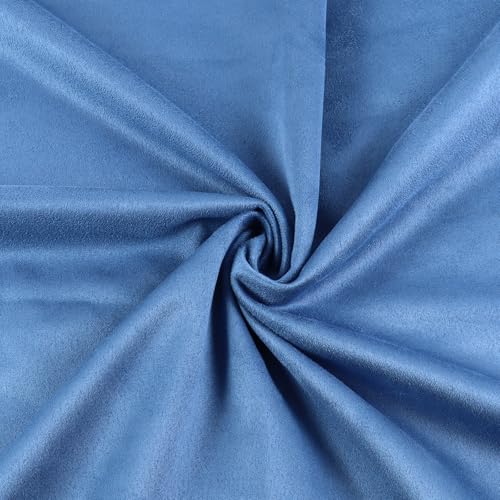 4Bang Upholstery Suede Fabric Soft & Smooth Suede Cloth Double-Sided Suede Material Furniture and Car Upholstery for Sofa,Chairs,Pillows,Vehicle Door Panel, Roof (36inchx60inch, Dark Blue) - Image 3