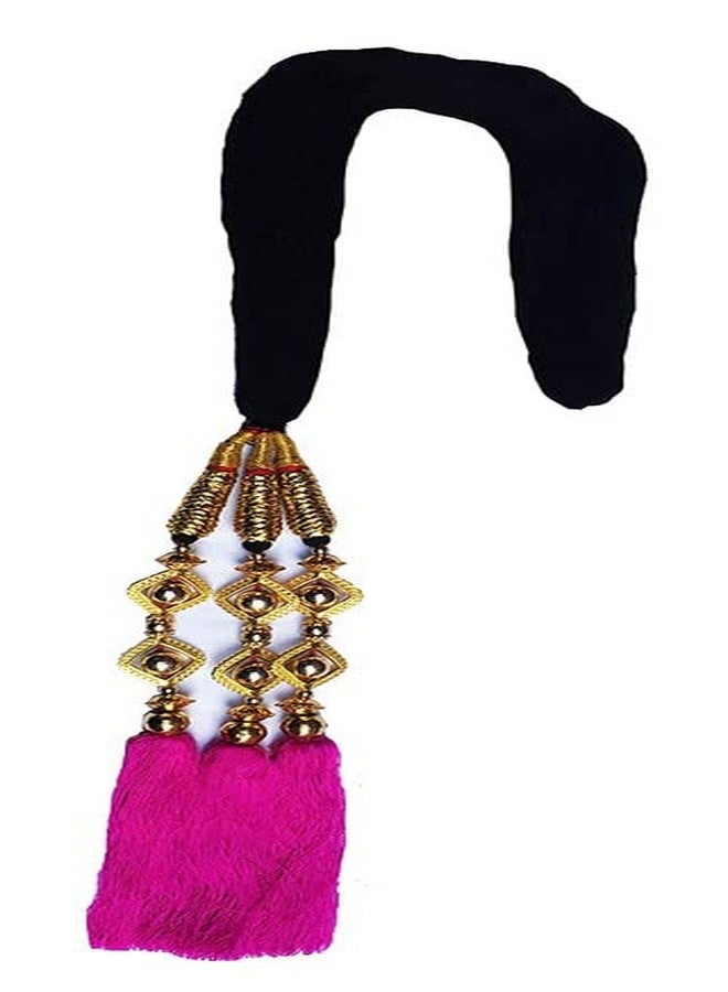 CHRONEX Pack of 2, Punjabi Paranda Parandi Choti Braid/Tassles Hair Accessories - Image 4