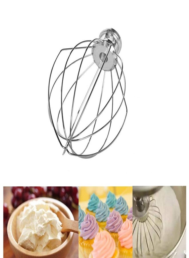 JOYSTAR جوستار 4.8 لتر وعاء رفع 6 أسلاك خفاقة (K5AWW)، متوافق مع خلاط كيتشن إيد K4SS، K5(A)، K5SS، KG25G7X، KG25H0X (5 كوارت) - Image 2