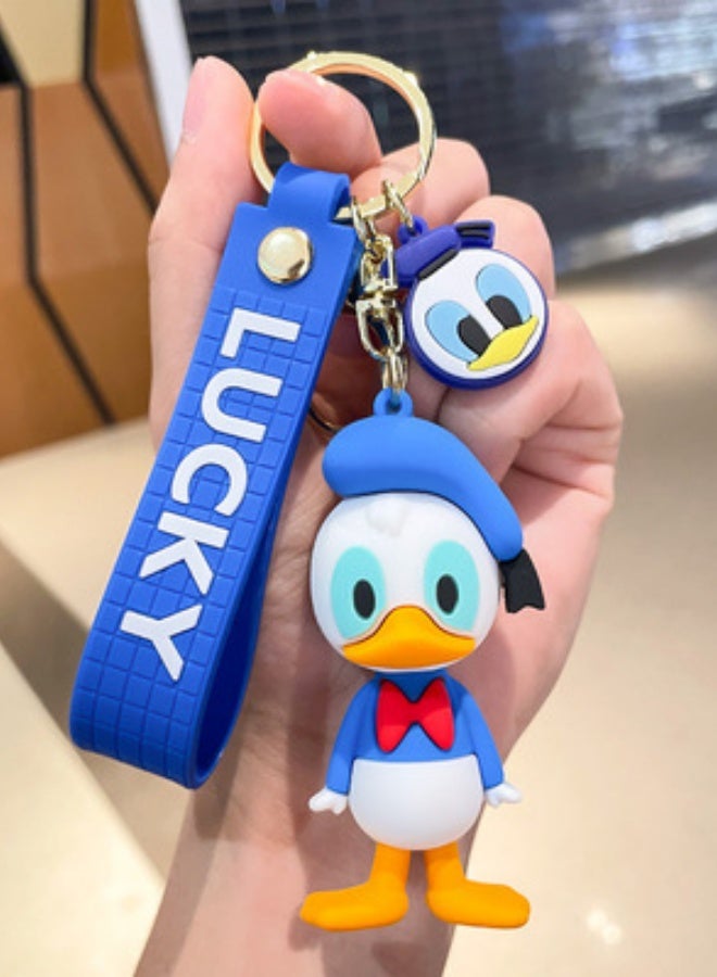 B230 دونالد داك سلسلة مفاتيح من الكرتون ملحق * 1