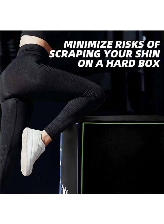 LENND 3 in 1 Extra Firm Soft Plyometric Box Foam Plyometric Box 75cmx61cmx51cm, Heavy Duty High Density Foam Jumping Box 3 Sizes with ,PVC Cover Platform for Home Gym Fitness 200kg Weight Capacity  - Image 4