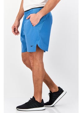 Reebok Men Sportswear Fit Training Shorts, Blue  - Image 4