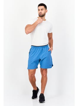 Reebok Men Sportswear Fit Training Shorts, Blue  - Image 2