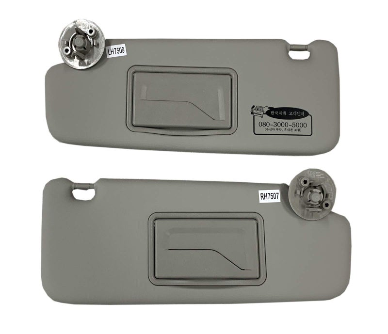 Chevrolet Interior Sun Visor Shade LH+RH 2P Gray for GM Sonic 2012+ OEM Parts - Image 5