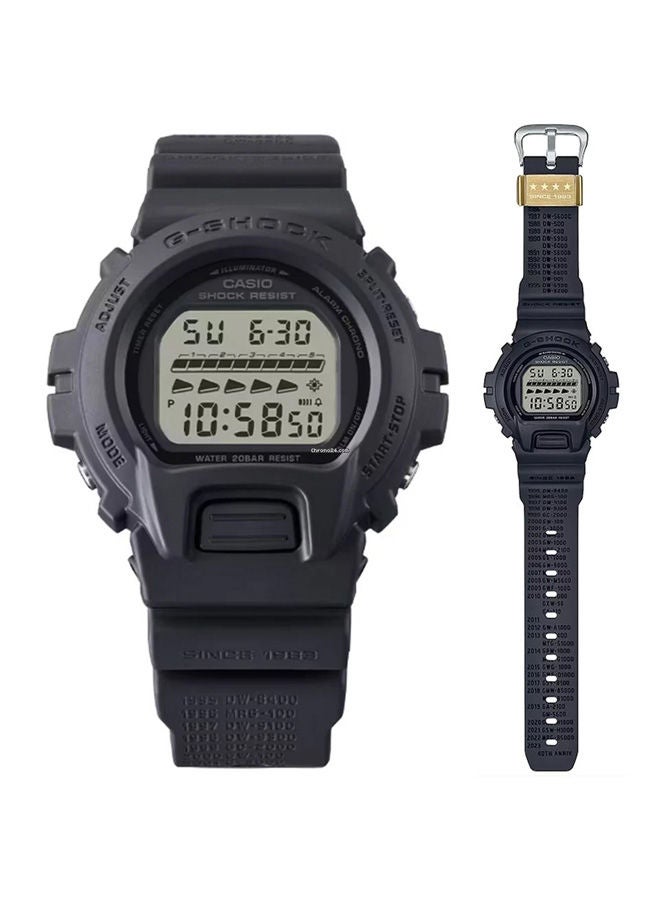 G-SHOCK ساعة رقمية من الراتنج DW-6640RE-1DR  - Image 1