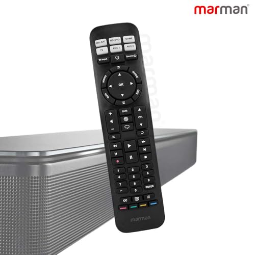 marman® Compatible with Bose Soundbar System Remote Control Original Suitable for Model RC-PWSII Bo-se Solo 5, Solo 15/10 Sound Bar Without Bluetooth Functionality - Image 4