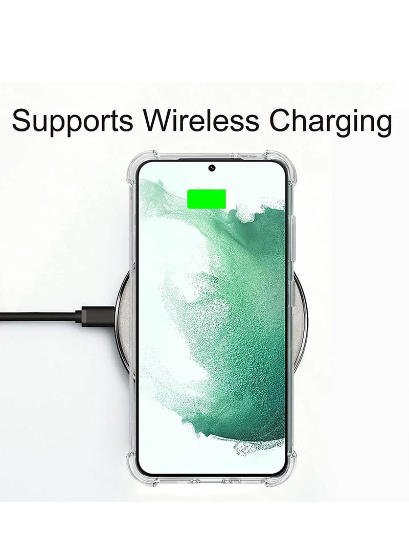 Samsung Galaxy S23 Plus Case Cover Clear Back Air Cushion Soft Silicone Shockproof Anti-Scratch Protective Bumper Shell Corner for Samsung Galaxy S23 Plus 5G - Image 5