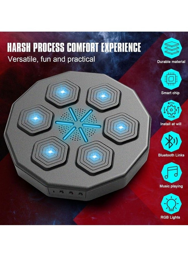 Generic Smart Music Boxing Machine with 9 LED Training Modes, Can Play Music and Connect to Bluetooth for Home Exercise - Image 3