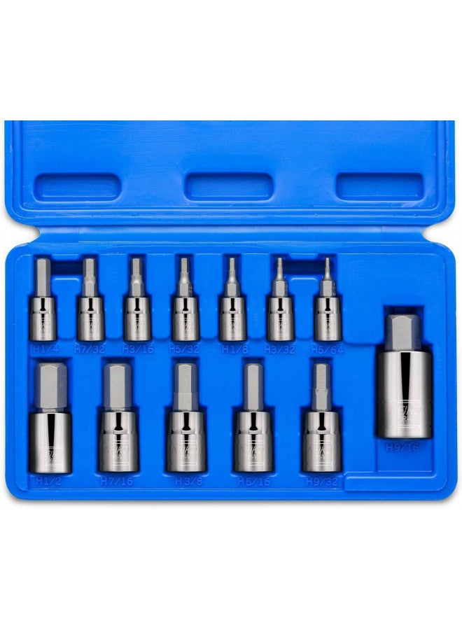 Neiko Neiko 10075A SAE Hex Bit Socket Set | 13-Piece Set | S2 Steel  - Image 1