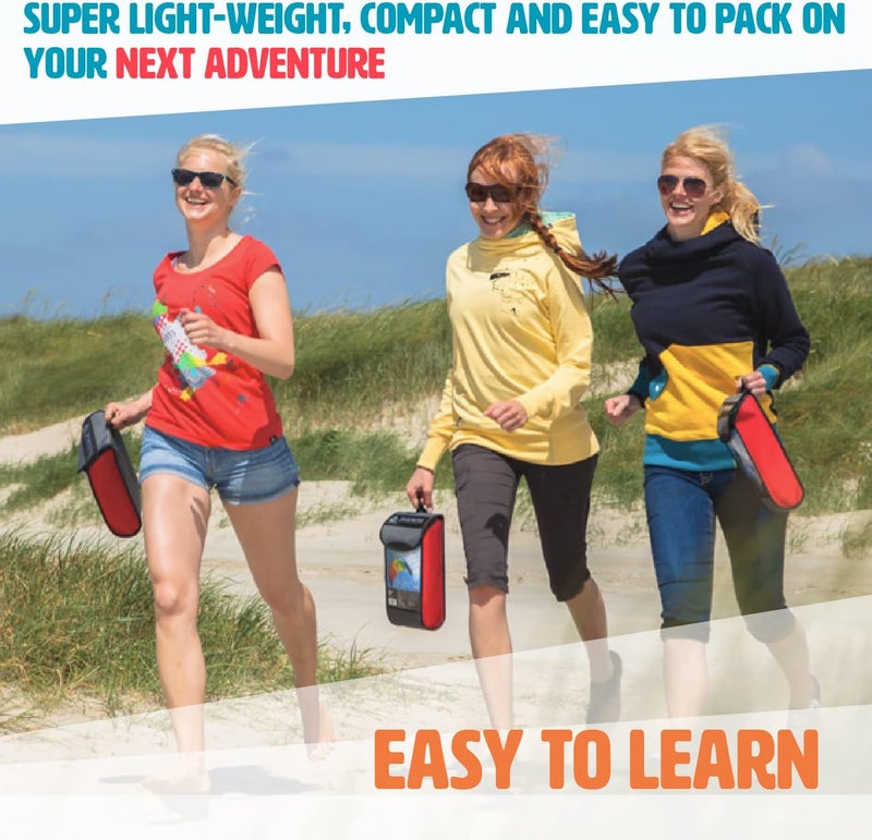 HQ Symphony Beach III 1.3 Stunt Kite, Aqua, Dual Line Foil Sport Kite - Image 4