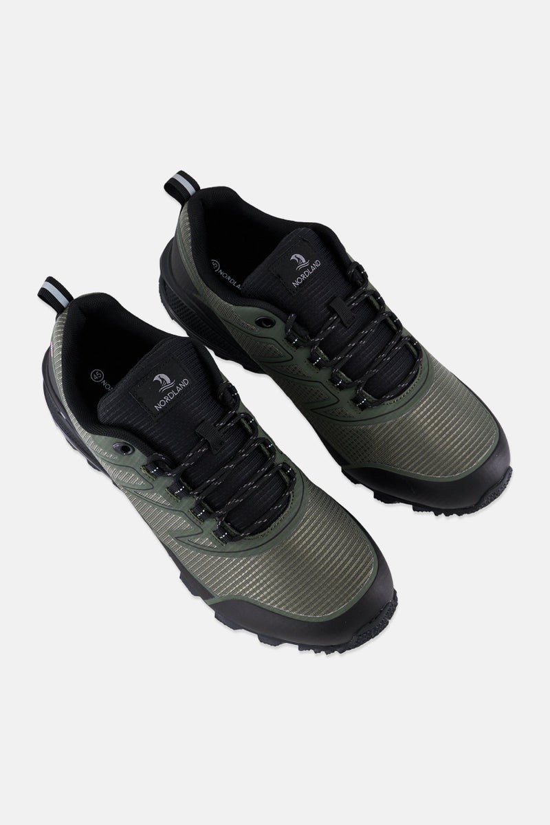 Nordland أحذية مشي للرجال مزودة بأربطة، خضراء - Image 4