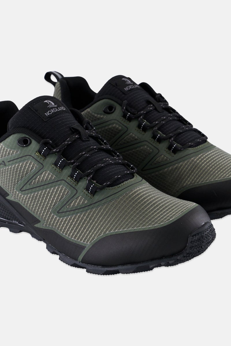 Nordland أحذية مشي للرجال مزودة بأربطة، خضراء - Image 3