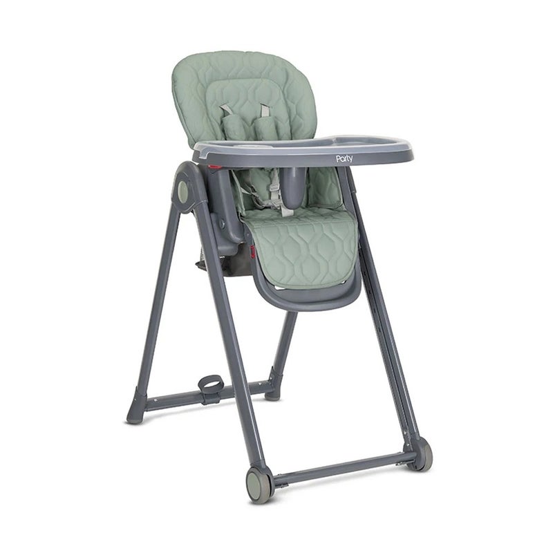 لوريلي كرسي طعام عالي - اخضر - 1010037 - Image 1