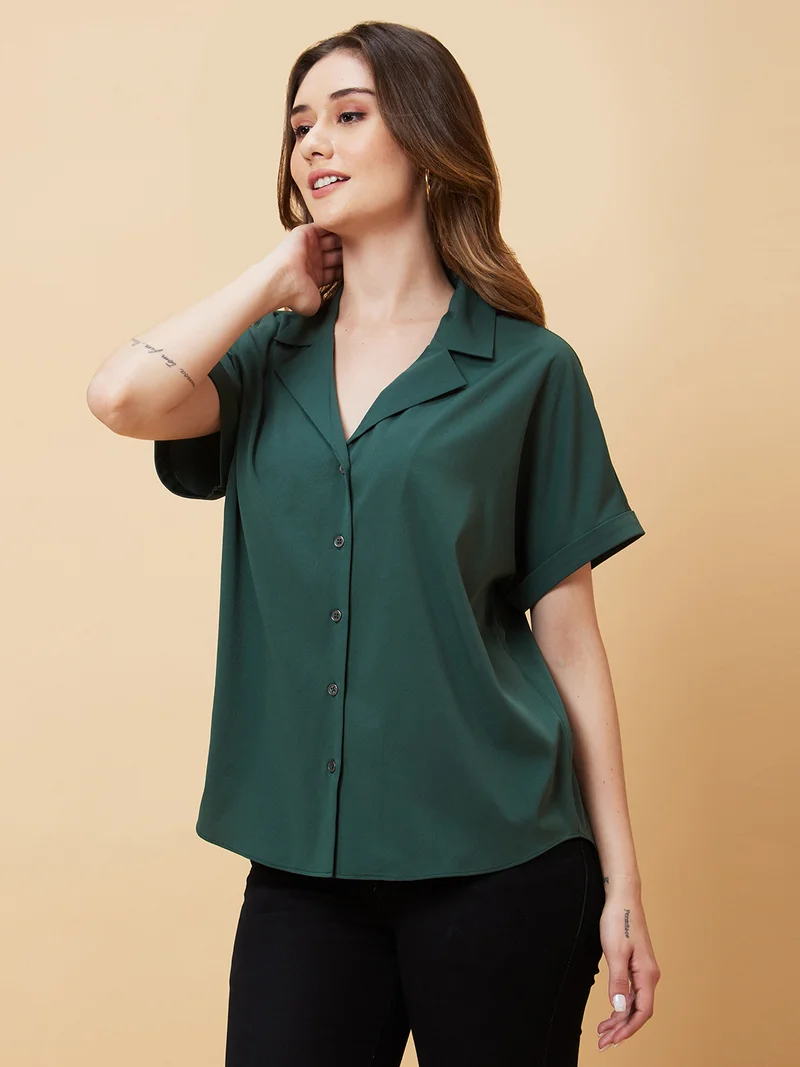جلو باص Women Extended Sleeves Wrap Top