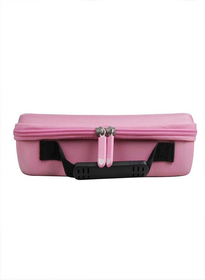 هيرميتشل علبة سفر صلبة من هيرميتشيل لمعجون تشكيل بلاي-دوه، عبوة من 10 ألوان، علب سعة 2 أونصة (العلبة فقط) (وردي) - Image 4