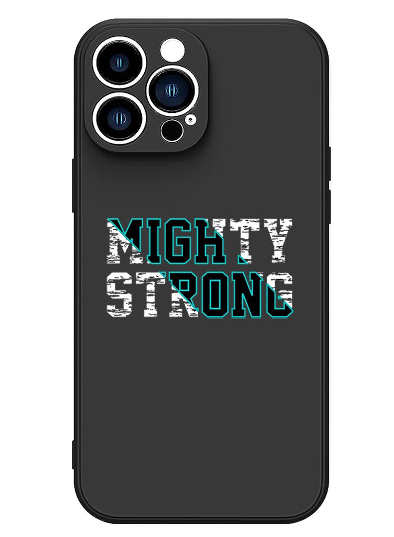 Theodor Protective Slim Fit Case Liquid Silicone Cover with Full Body Protection Anti-Scratch Shockproof Case For iPhone 13 Pro Black  - Minion Pocket - Image 1