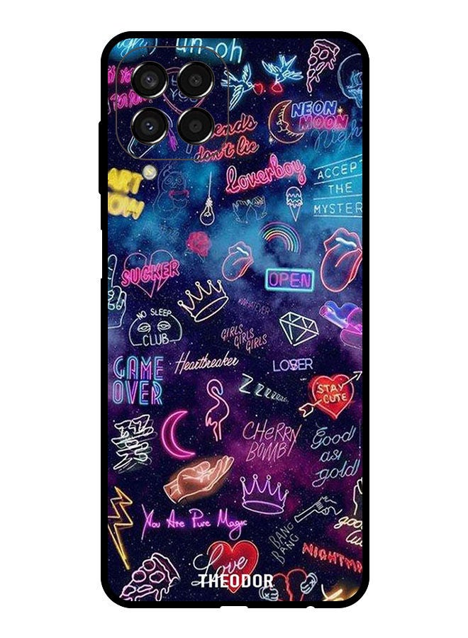 Theodor Protective Case Cover For Samsung Galaxy M33  Lights Doodle - Image 1