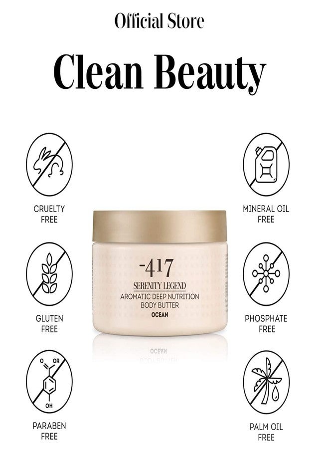 -417 Dead Sea Cosmetics Milk & Honey Deep Nutrition Body Butter For Dry Skin - Nourishes & Protects from UV Radiation - Softening Body Moisturizer - With Shea Butter & Aloe Vera - All Natural 8.4 oz - Image 4