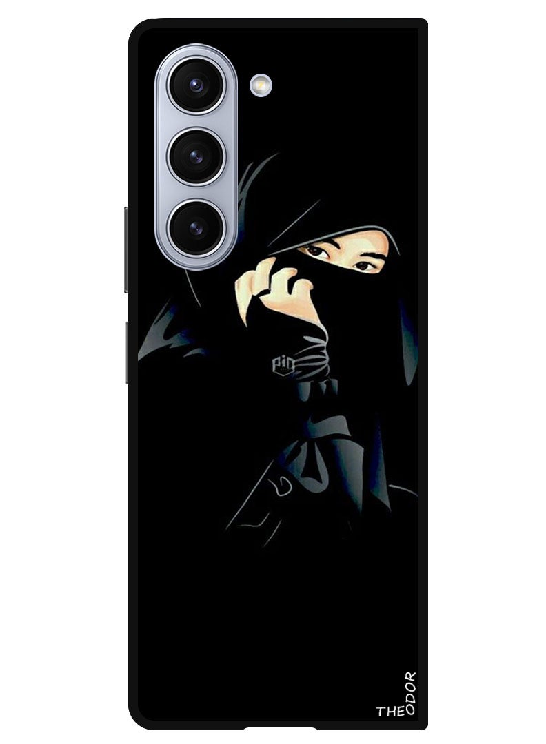 Theodor Protective Case Anti Scratch Shock Proof Bumper Cover For Samsung Galaxy Z Fold 6 Hijab Girll - Image 1