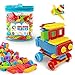 teytoy تي توى My First Baby Building Toys 150pcs Bristle Shape 3D Building Blocks Toy Set for Kids Ages 38 Years Old STEM Educational Preschool Toys - Image 2