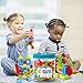 teytoy تي توى My First Baby Building Toys 150pcs Bristle Shape 3D Building Blocks Toy Set for Kids Ages 38 Years Old STEM Educational Preschool Toys - Image 4