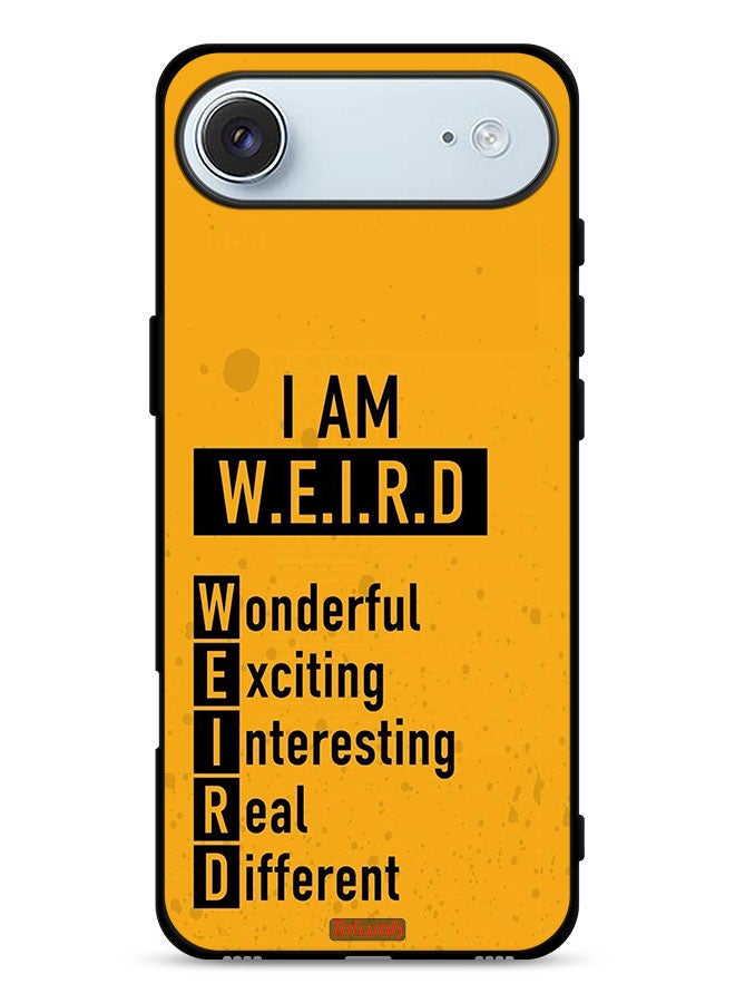 Tolwak Apple iPhone Air Protective Case Cover I Am Weird - Image 1