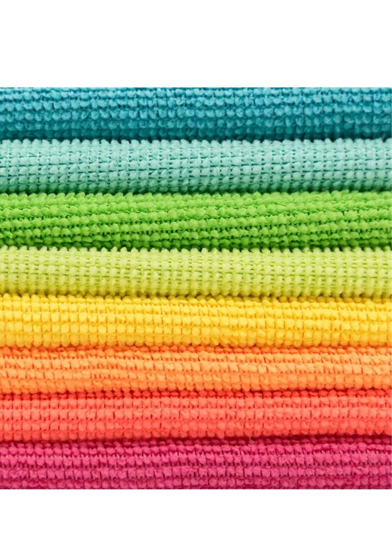 Ultra Soft High-Pile Microfiber Towels Great for Car Interior, Exterior, and Glass Cleaning 24 Towels