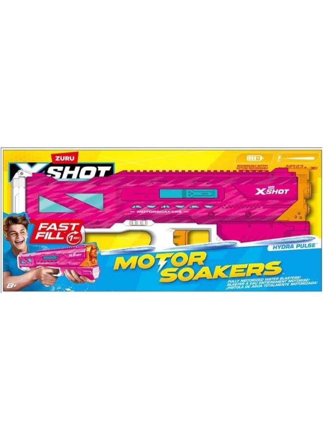 ZURU-XSHOT WATER-FAST FILL MOTOR SOAKER-SERIES 1- MEGA PULSE(PINK) - Image 2