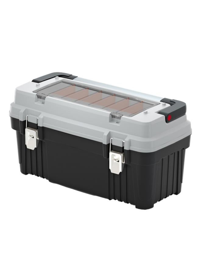 Kistenberg Optima 60 Durable Tool Box with Removable Separators Black and Grey - Image 2