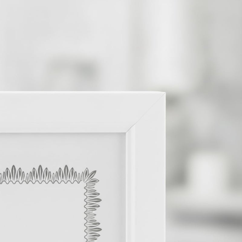 A4 Certificate Frame, White, 21x29.7 cm - Image 2