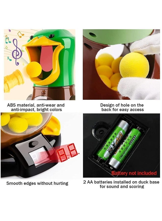 GOGA Kids Air Pump Guns Shooting Game with LCD Score Recorder and 24 Soft Foam Balls, Toy Guns for Boys Girls Ages 3+ - Image 3