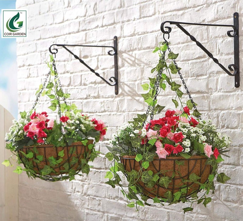 Coir Garden Hanging Basket 6 INCH 3 Pieces - Image 5
