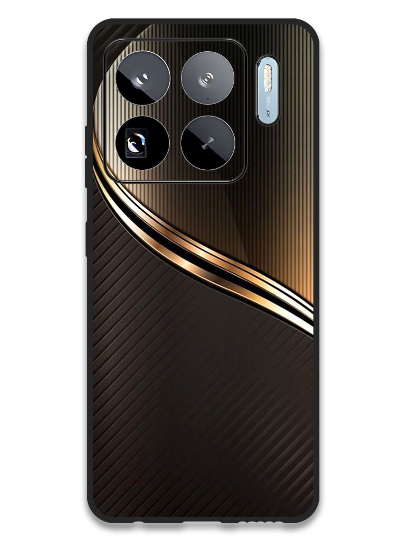 Theodor Case Compatible with Xiaomi 15S Pro 6.73 Inch Protection Shockproof Bumper Cover Steel Pattern - Image 1