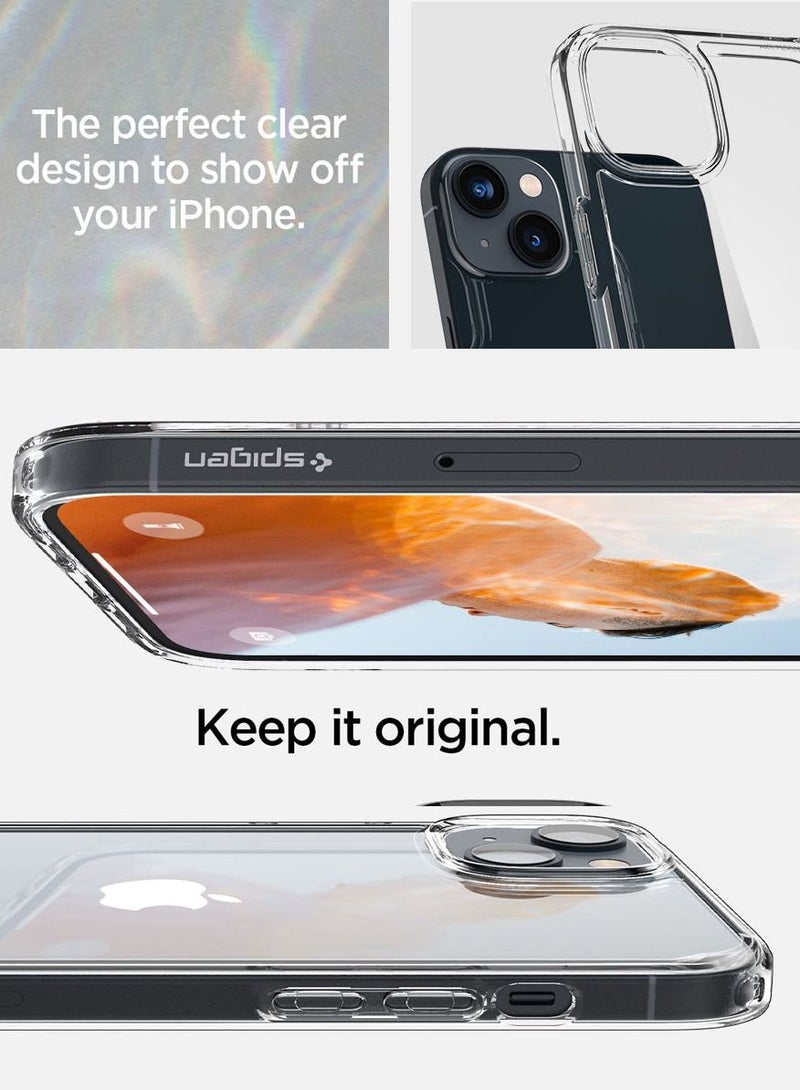 Spigen Ultra Hybrid iPhone 14 Case Cover - Crystal Clear - Image 5