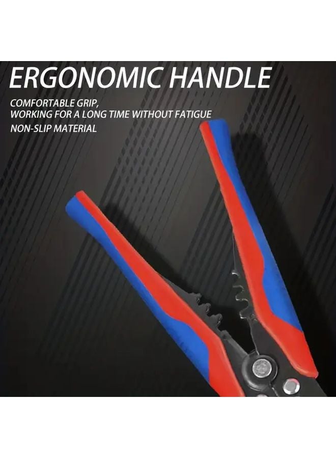 1PC قشارة أسلاك أوتوماتيكية مع آلية ضبط الطول القابلة للتعديل وقبضة يدوية مريحة متينة - Image 5