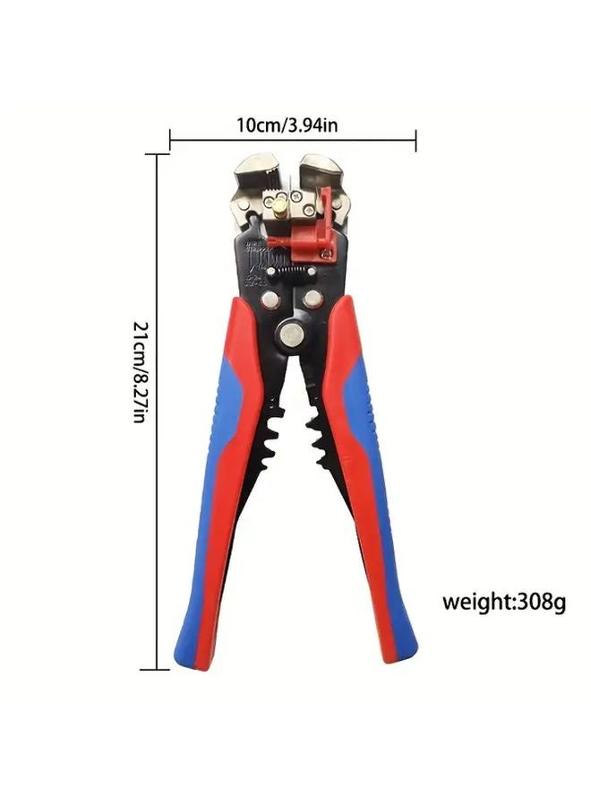 1PC قشارة أسلاك أوتوماتيكية مع آلية ضبط الطول القابلة للتعديل وقبضة يدوية مريحة متينة - Image 3