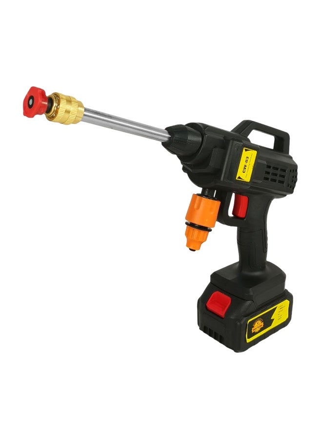 TBS DESIGN CW-03 Cordless Portable Pressure Washer, High Power Car Washing Machine with Brushless Motor, 3-in-1 Spray Nozzle, Foam Pot, Rechargeable Battery, Water Filter Hose, and Carry Case for Car, Bike, Home, and Outdoor Cleaning - Image 2