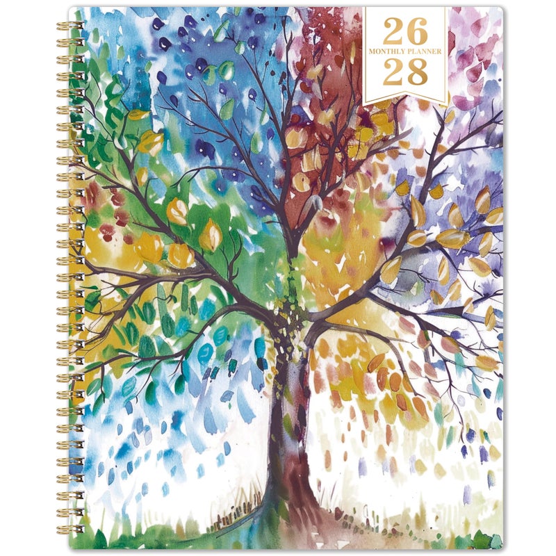 Coboll 2026-2028 Monthly Planner - 2026-2028 Planner from July 2026 - June 2028, 8.5'' x 11'', 2 Year Monthly Planners with Double-Side Pocket, 24 Tabs - Image 1