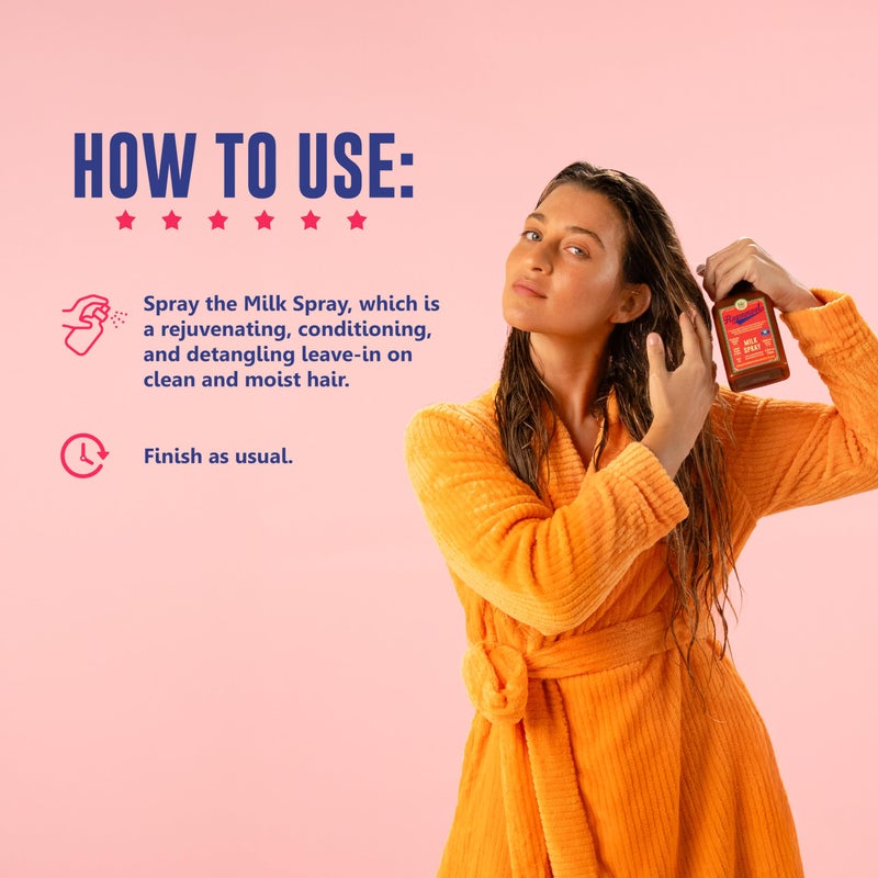 LOLA لولا من ريو – بخاخ بلسم للشعر للنساء – مرطب ومزيل تشابك وعلاج للشعر الجاف والتالف – خالي من الكبريتات، طبيعي بالكامل، مضاد للتجاعيد، مرطب وغير سام، 8.45 أونصة سائلة - Image 4