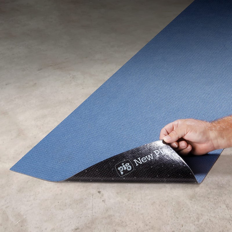 PIG Absorbent Grippy Mat | 16" x 50' Absorbent Mat Roll with Adhesive Backing | MAT1650 - Image 2