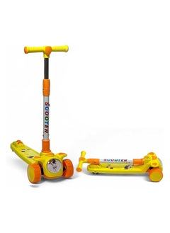AL BADER Highway Kick Scooter, PVC Blaze Pro Scooter, Foldable Storm Ride Scooter, Adjustable Handle Kick Scooter, Lightweight Non-Slip Dec, Gift Outdoor Toys for Baby Toddler  - Image 1