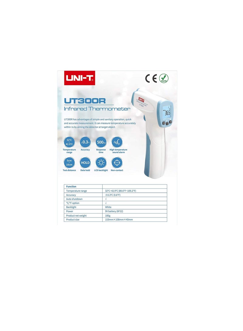 UNI-T UNI-T Premium Quality Non Contact Forehead Infrared Thermometer Temperature Meter UT30H - Image 2