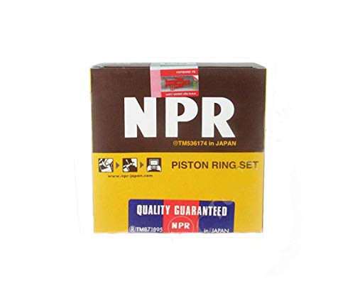 Factorytaiwan NPR Piston Ring 82mm Oversize +0.50mm for KUBOTA D1302 / V1702 / L1801 - Image 1