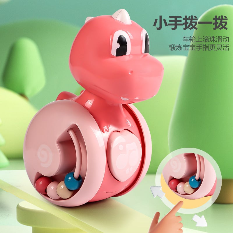 Cartoon Deer & Dinosaur Rattle Toy for Early Development - Image 5