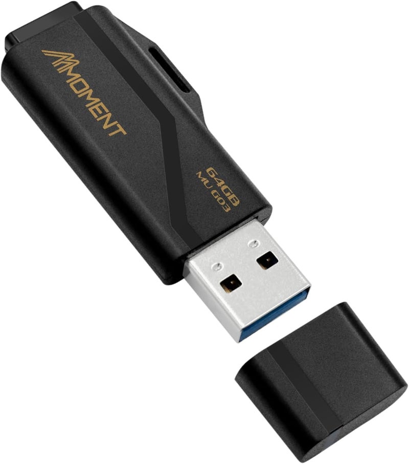 محرك أقراص فلاش MU G03 بسعة 64 جيجابايت من نوع USB 3.2 (USB 3.1/USB 3.0)، سرعة قراءة تصل إلى 100 ميجابايت/ثانية، ذاكرة عصا الإبهام - Image 1