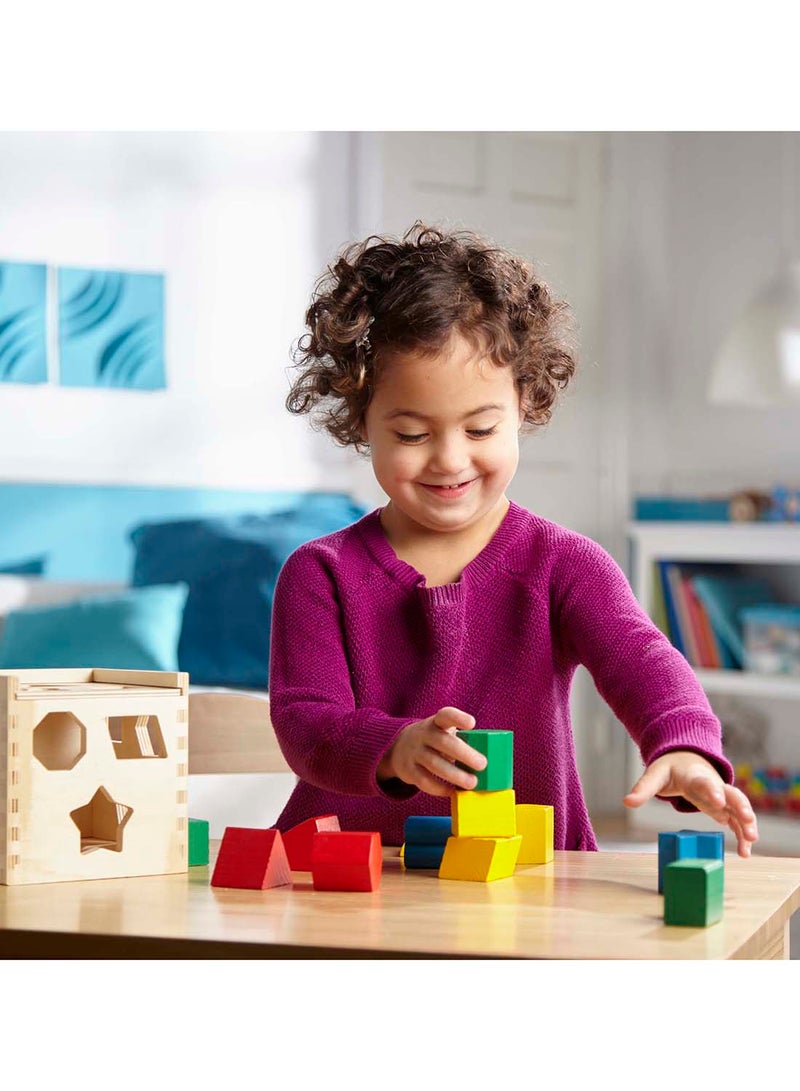 Melissa & Doug Wooden Construction Building Toy Play Set in a Box, Developmental Educational Toy 48 Piece Nuts and Bolts Workbench Toys for Kids Ages 4+ - Image 5